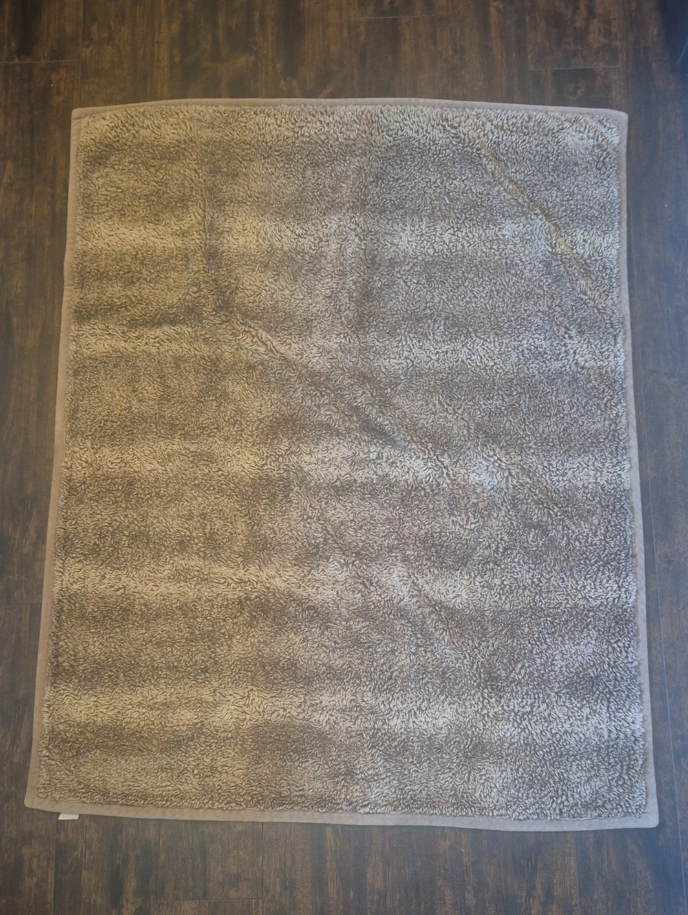 POTTERY BARN faux fur Blanket 50x60 winter throw Cozy Cabincore Bedding